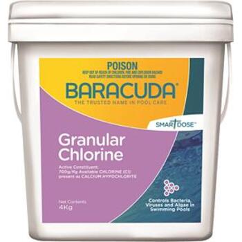 Granular Chlorine 4kg Baracuda