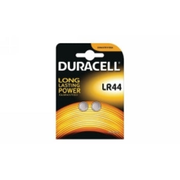 Battery Duracell Lr44 Button Cell Pk2