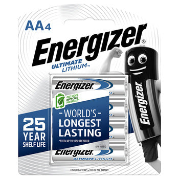 Battery Energizer Ultimate Lithium L91 Aa Bp4