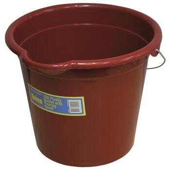 Bucket Plastic with Spout and Metal Handle 10L
