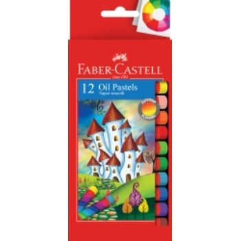 Oil Pastels Faber-Castell Asst Bx12