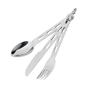 Camp Cutlery Set Stainless Steel Oztrail