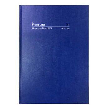 Diary 2024 Collins Kingsgrove A4 141.P59 1Dtp Blue