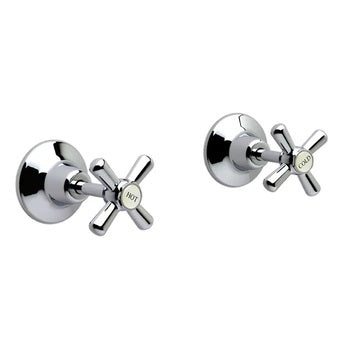 Whitehall Chrome Plated Wall Top Assembly Anti Vandal With Jumper Valve