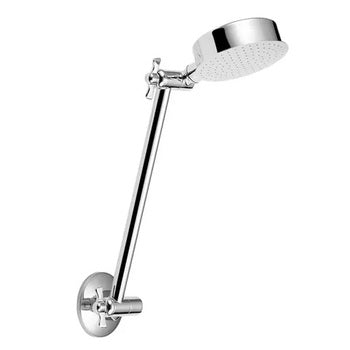 All Directional Shower Chrome Plated With Swivel Nut 224MM