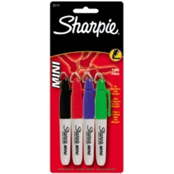 Sp- Sharpie Mini Business Colours Asst 4 Pack