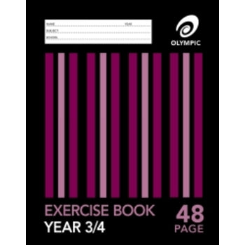 Exercise Book Olympic Year 3/4 48Pg