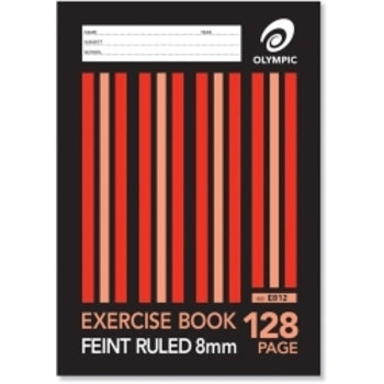 Sp- Exercise Book Olympic A4 8Mm Ruled 128Pg