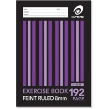 Sp- Exercise Book Olympic A4 8Mm Ruled 192Pg