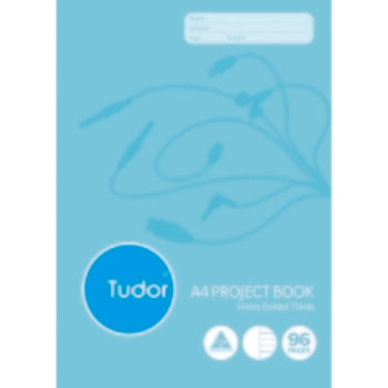 Project Book Tudor A4 14Mm Dotted Thirds 96Pg