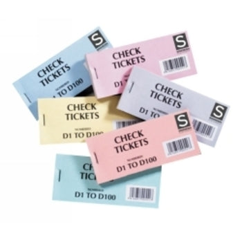 Tickets Check Sovereign 1-100 Name/Address
