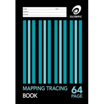 Mapping & Tracing Book Olympic A4 64Pg