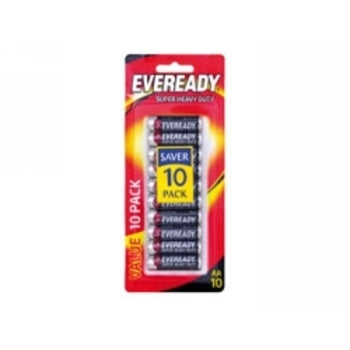 Battery Eveready Black #1215 Bp10 (Aa)