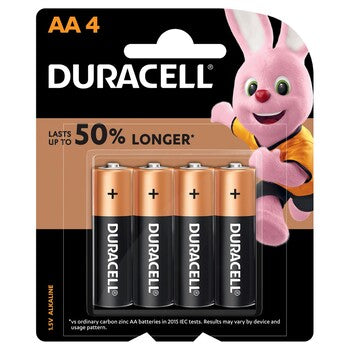 Battery Duracell Alk Aa 4