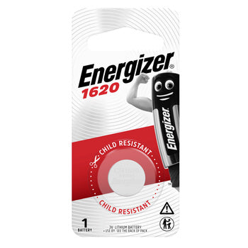 Battery Energizer Cal/Watch/Games #Cr1620Bp1 3V