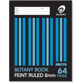 Sp- Botany Book Olympic 225X175Mm 8Mm Ruled 64Pg