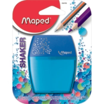 Sharpener Maped 2 Hole Shaker Sharpener Asst Colours