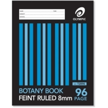 Sp - Botany Book Olympic 225X175Mm 8Mm Ruled 96Pg