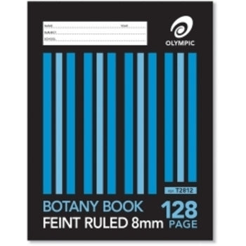 Sp - Botany Book Olympic 225X175Mm 8Mm Ruled 128Pg