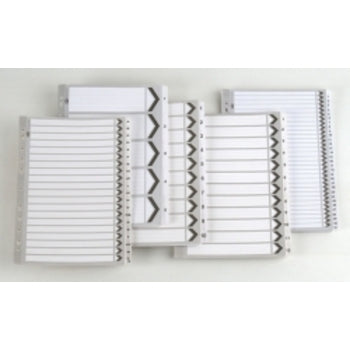 Dividers Marbig A4 Manilla Pvc 1-31 Tab Blk/Wht