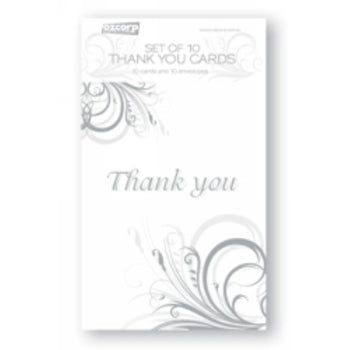 Correspondence Set Ozcorp Thank You Gold