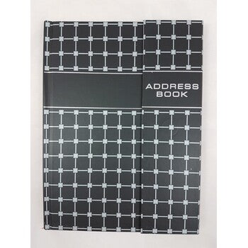 Address Book Ozcorp A5 Argyle 124Pg