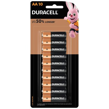 Battery Duracell Alk Aa 10