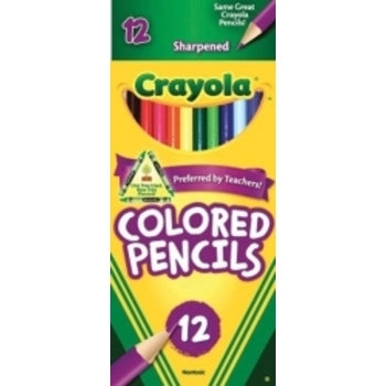 Pencil Coloured Crayola Pk12