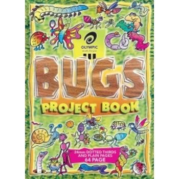 Project Book Olympic 335X245Mm 24Mm Bugs Dotted Thirds 64Pg