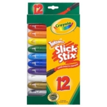 Sp- Crayons Crayola Slick Stix Pk12