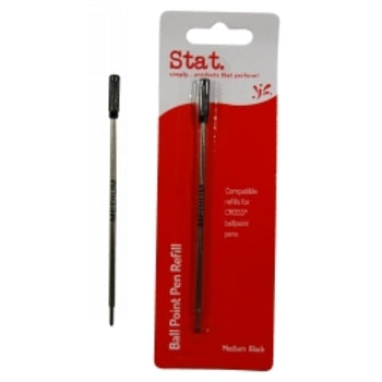 Pen Refill Stat (Cross) Bp Med Black