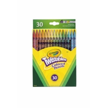 Pencil Coloured Crayola Twistable Pk30