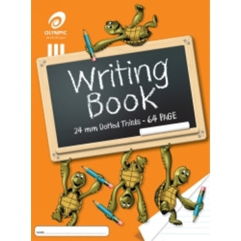 Writing Book Olympic 335X240Mm 24Mm Dotted Thirds Turtle 64Pg