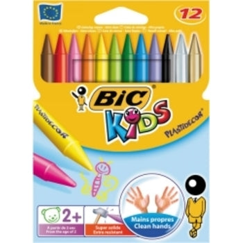 Crayons Bic Plastidecor Pk12