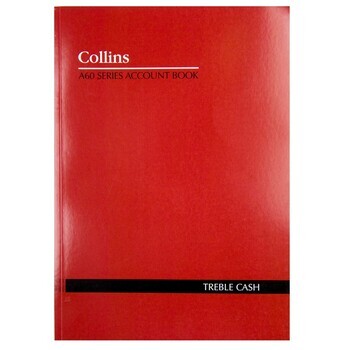 Account Book Collins A60 Treble Cash