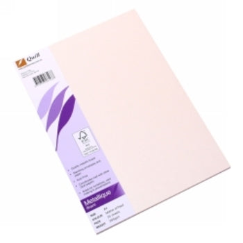 Board Quill A4 Metallique Mother/Pearl 285Gsm Pk25