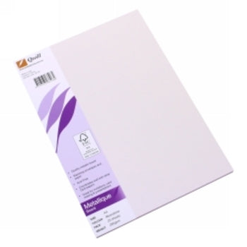 Board Quill A4 Metallique Moonstone 285Gsm Pk25