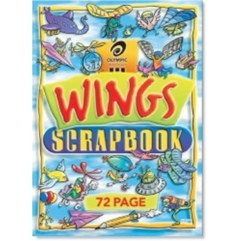 Scrapbook Olympic 325 School Wings 72Pg