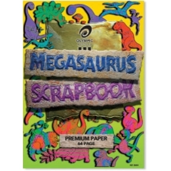 Scrapbook Olympic Megasaurus 335X240Mm Bond 64Pg