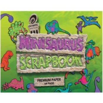 Scrapbook Olympic Minisaurus 168X240Mm Bond 64Pg