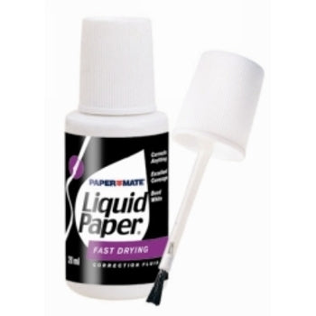 Correction Fluid Liquid Paper Bond White H'Sell