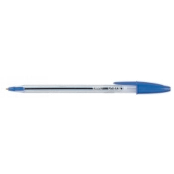 Pen Bic Bp Cristal Med Blue Bx12