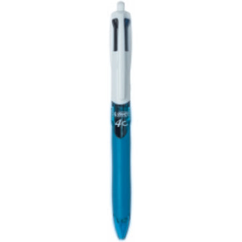 Pen Bic 4 Colour Grip Medium Bx10