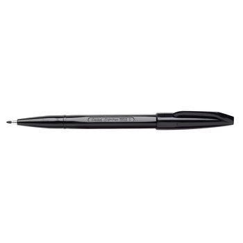 Pen Pentel Fineliner 0.8Mm Sign Pen Bullet Point S520 Black Bx12