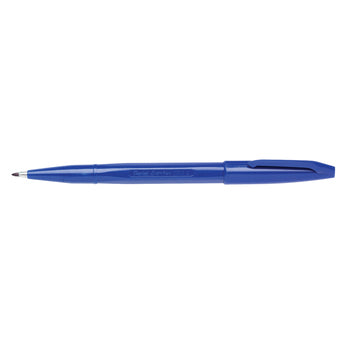 Pen Pentel Fineliner 0.8Mm Sign Pen Bullet Point S520 Blue Bx12