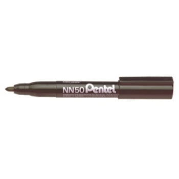 Marker Pentel Nn50 Bullet Black Bx12
