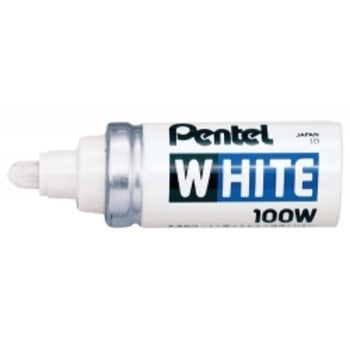 Marker Pentel X100W Stubby White