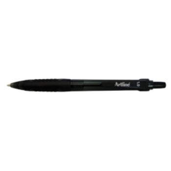 Pen Artline Bp 8410 Retract Med Black