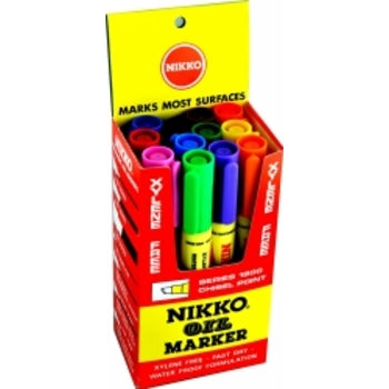 Sp- Marker Nikko 1800 Chisel Asst Col Bx12