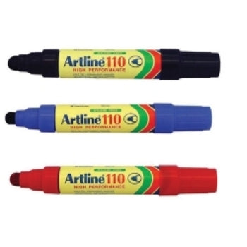 Marker Artline 110 Bullet Black Bx6